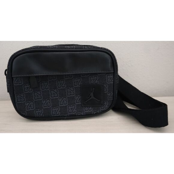 Nike Jordan MA0981 -KK2 Men's O/S Black 23 Monogram Camera/Crossbody Bag 1.5L - Picture 1 of 16
